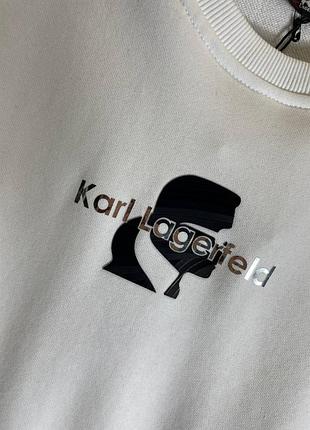 Свитшот в стиле karl lagerfeld 5