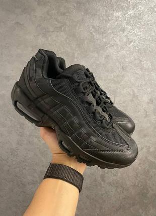 Nike air max 95 black1 фото