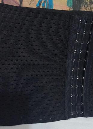 Утягивающий пояс корсет для коррекции фигуры, для похудения, после родов+подарок