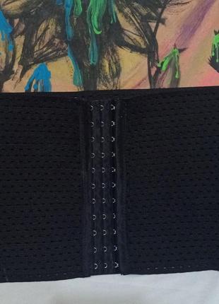 Утягивающий пояс корсет для коррекции фигуры, для похудения, после родов+подарок