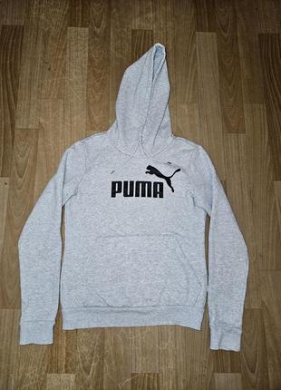 Кофта,  худи флис, толстовка пума, puma7 фото