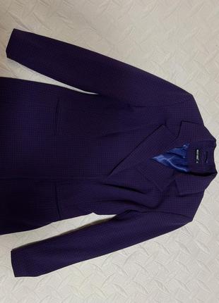 Фиолетово-синий брючный костюм от must have5 фото