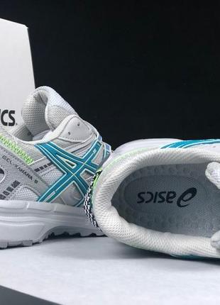 Asics gel-kahana 8 кроссовки мужские серые с голубым кеды ассикс кожаные отличное качество кеды сетка весенние демисезонные демисезон низкие5 фото