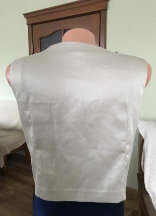 Стильная блуза с паетками3 фото