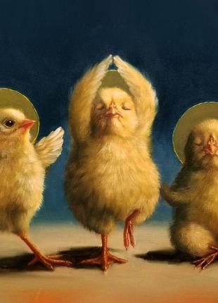 Духовные цыплята © lucia heffernan