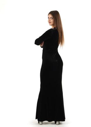 Платье черный (nd-13992-black)5 фото