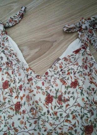 Шифоновое платье сарафан orsay2 фото