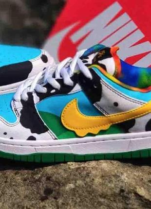 Мужские кроссовки  nike sb dunk 'ben & jerry's'