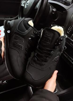 Зимові кросівки new balance / теплі якісні кросівки нью баланс зима