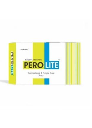 Мыло от акне antibacterial &amp; pimple care soap perolite1 фото