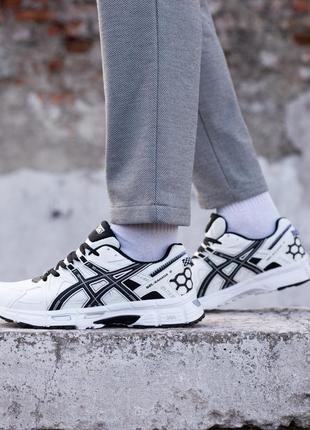 Всесезон мужские кроссовки asics gel-kahana 8 white black6 фото