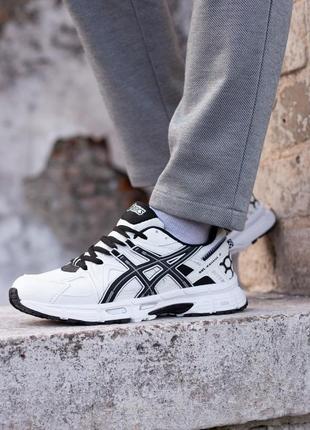 Всесезон мужские кроссовки asics gel-kahana 8 white black7 фото