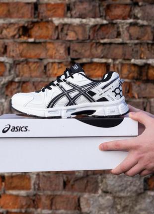 Всесезон мужские кроссовки asics gel-kahana 8 white black10 фото