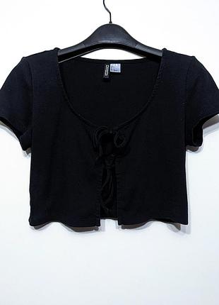 Divided by h&amp;m топ на завязках