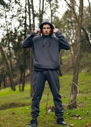 Чоловічий костюм теплий oversize