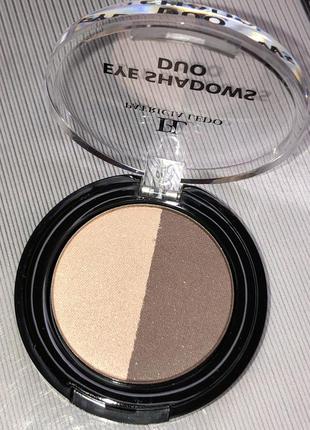 Подвійні тіні для повік patricia ledo eye shadows 2.5 г бежеві коричневі