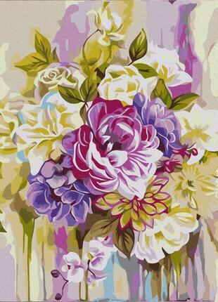 Картини за номерами "пастельний натюрморт © anna steshenko" розмальовки за цифрами. 40*50 см.україна