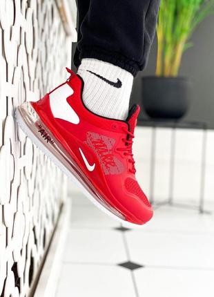 Женские кроссовки  nike air max 720 new red white4 фото