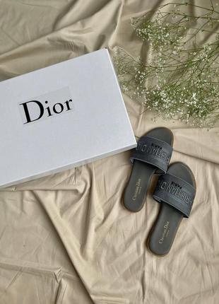 Шлепанцы женские christian dior9 фото