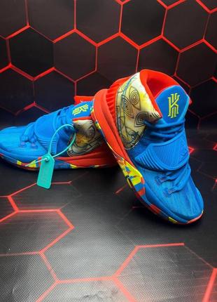 Чоловічі кросівки  nike kyrie 6 blue yellow red5 фото