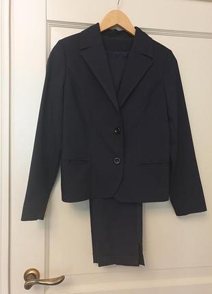 Костюм тройка спідниця штани і піджак