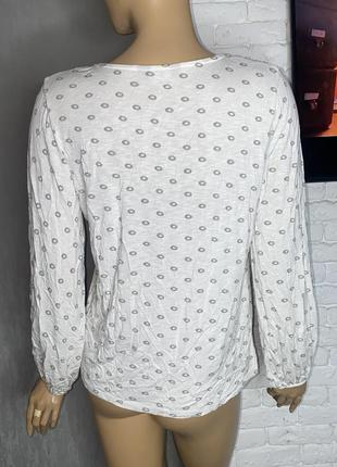 Трикотажна блуза блузка marks & spencer, l2 фото
