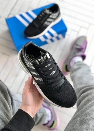 Мужские кроссовки  adidas zx 500 rm black como