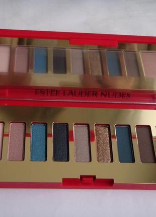 Палетка тіней і рум'ян estee lauder pure color envy eye and cheek palette — nudes — знижка!3 фото