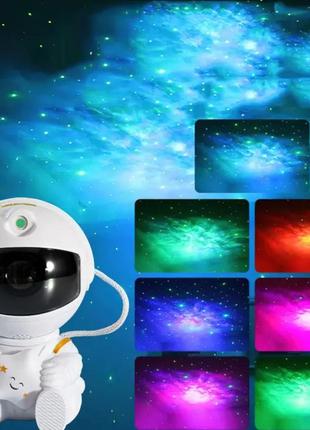 Космонавт ночник-проектор с эффектом звездного неба астронавт с пультом, лазерный, 5 вт, 8 режимов7 фото