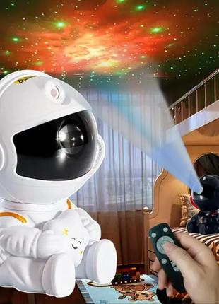 Космонавт ночник-проектор с эффектом звездного неба астронавт с пультом, лазерный, 5 вт, 8 режимов6 фото