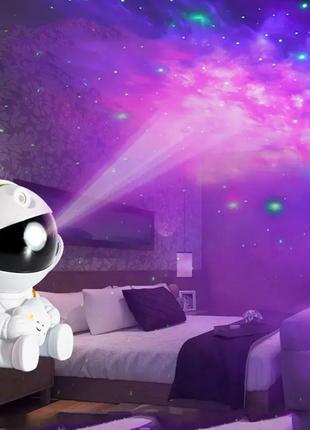 Космонавт ночник-проектор с эффектом звездного неба астронавт с пультом, лазерный, 5 вт, 8 режимов4 фото