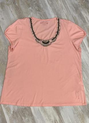 Футболка бренду david emanuel, розмір l-xl.