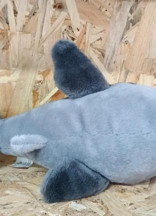Мягкая плюшевая игрушка character co мультяшная акула 35 см разноцветная4 фото