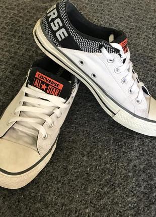 Кеды converse белые4 фото