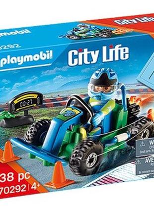 Ігровий набір арт. 70292, playmobil, набір гонщиків картів, у дисплеї 23226 (88869) tzp116