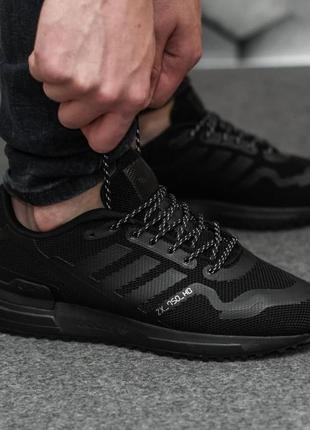 Мужские кроссовки  adidas zx 750 black7 фото