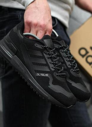 Мужские кроссовки  adidas zx 750 black6 фото