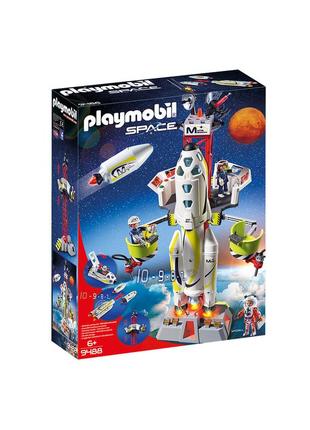 Ігровий набір арт. 9488, playmobil, місія із запуску ракети з майданчика, у коробці tzp128