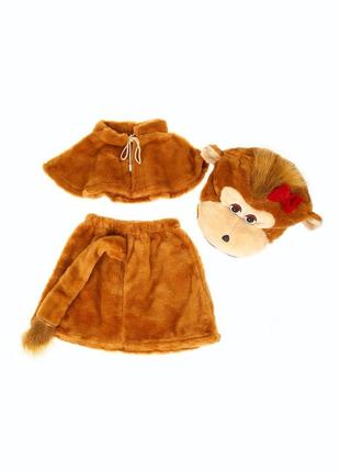 Костюм baby land коричневый (sn-1332-brown)