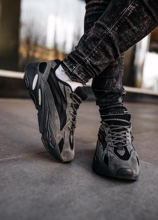 Adidas yeezy boost 700 black5 фото