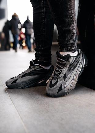 Adidas yeezy boost 700 black6 фото