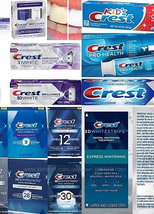 Лікування відбілювання зубів crest pro health whitening 121g-usa9 фото