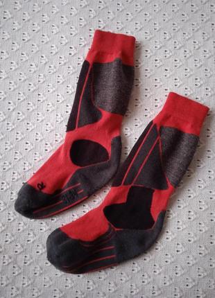 Термо носки 31-34 из мериносовой шерсти детские гольфы высокие лыжные шерстяные носки шерсть мериноса1 фото
