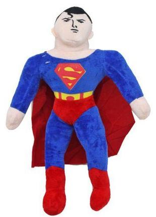 Мʼяка іграшка "супергерої: супермен" (37 см)1 фото