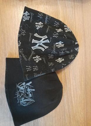 Шапки демисезонные 8-12 лет