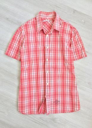 Мужская рубашка сорочка тениска с коротким рукавом levi’s