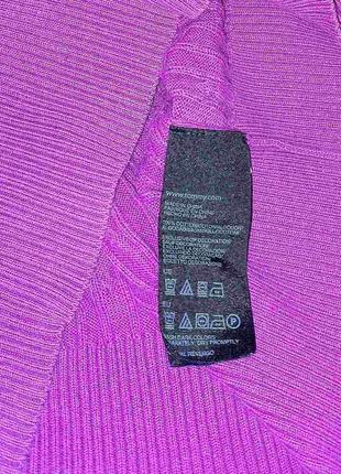 Стильний пуловер фіолетового кольору в'язання коса tommy hilfiger, блискавичне надсилання 🚀⚡6 фото