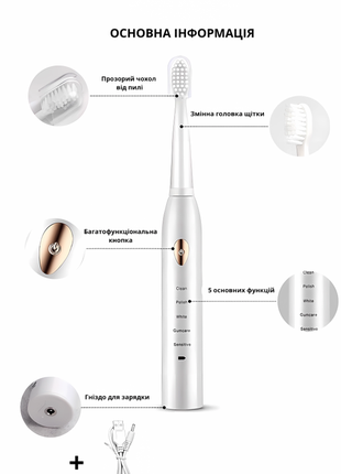 Зубна електрощітка7 фото