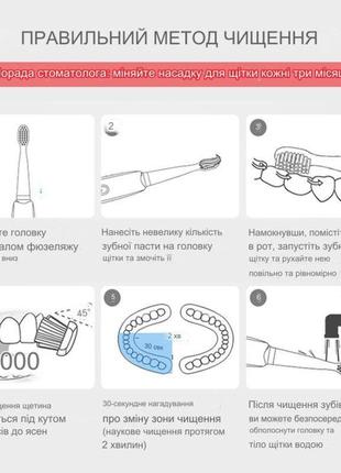 Зубна електрощітка8 фото