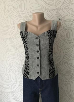 Стильный жилет «l.klairie» 70% шерсть
